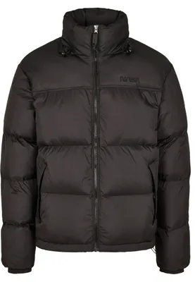 Produktbild von Mister Tee - NASA Puffer Winterjacke schwarz - M