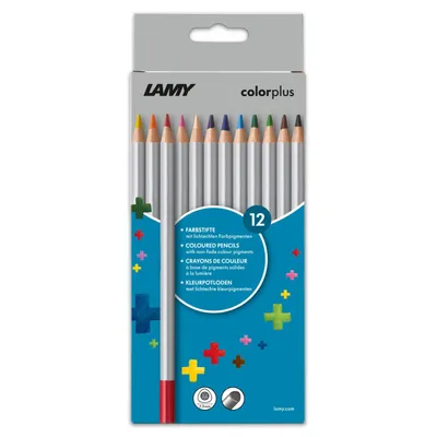 Produktbild von LAMY colorplus 12er Farbstifte Faltschachtel Set