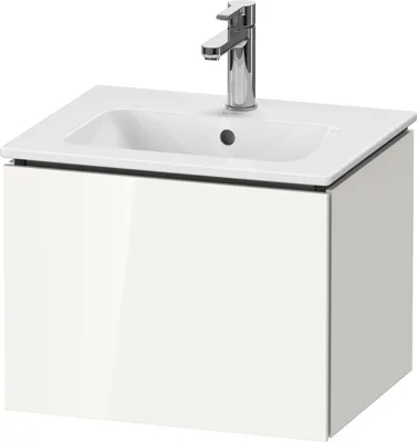 Produktbild von Duravit WT-Unterbau L-CUBE Compact 400x520x421mm, 1 Auszug weiß hochglanz