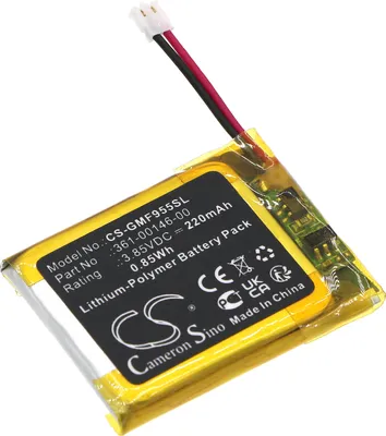 Produktbild von TECHTEK Akku Kompatibel mit [Garmin] Forerunner 955 Solar Ersetzt 361-00146-00
