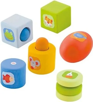 Produktbild von Sevi Trudi 82893 "Mein erstes Rhytmus-Set" Kinder Baby Entwicklung Musikinstrument