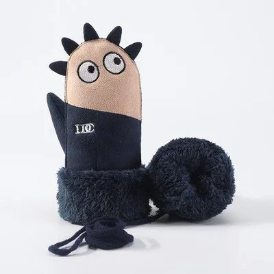 Produktbild von Warme Skihandschuhe aus Suède für Kinder