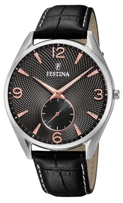 Produktbild von Festina Lederband klassisch F6870/3 Herrenarmbanduhr