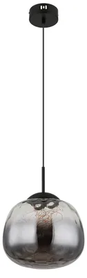 Produktbild von Globo Lighting Hängeleuchte Metall schwarz matt, LED