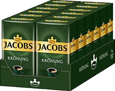 Produktbild von Jacobs - Krönung mletá káva - 12x 500g