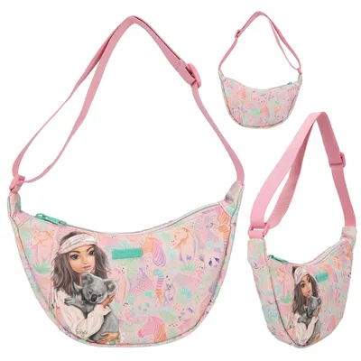 Image de Depesche Petit sac à bandoulière demi-lune TOPModel WILD Rose