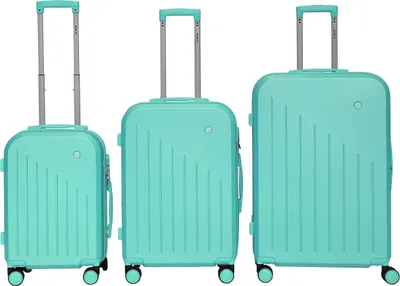 Produktbild von Barut Reisekofferset Ares 3-teilig Grün MS-19051