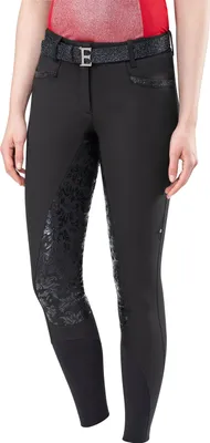 Produktbild von Equiline Damen FULL GRIP REITHOSE GLADIS SCHWARZ FS20, Eq20_FS_Gr.:44