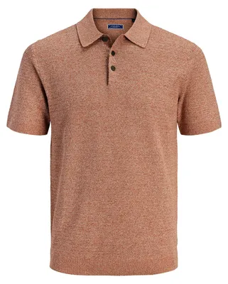 Produktbild von JACK & JONES Herren gestricktes Poloshirt Bluriley Knit Polo