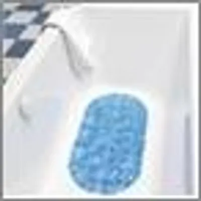 Produktbild von Badewannenmatte, Kieseldekor blau