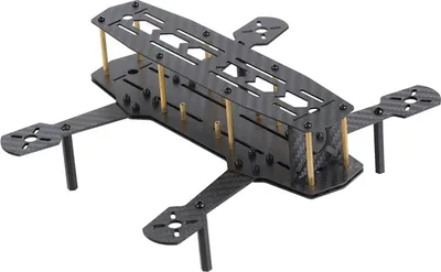 Immagine prodotto di kit telaio rack 220 mm in fibra di carbonio per quadcopter a 4 assi con multirotore