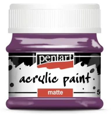 Produktbild von PENTART Acrylfarbe, matt, 50 ml, PURPUR