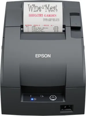 Produktbild von Epson TM-U220IIB Drucker, 9-Nadel, USB 2.0, 40 Spalten, 20 KB, grau