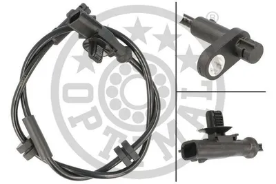 Produktbild von OPTIMAL ABS Sensor Raddrehzahl Hinten für FORD Fiesta Mk6 Schrägheck (JA8, JR8) 06-S832