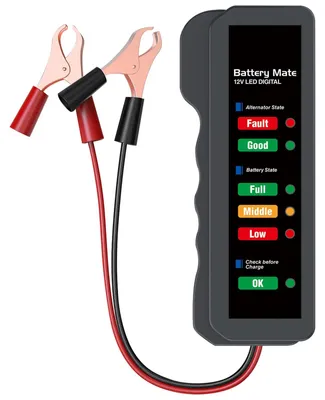 Productafbeelding van Batterijtester, 12 V, dynamo- en batterijlaadsysteem, led-display