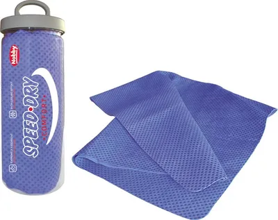 Image de Serviette Nobby "SPEED DRY COMFORT" 66 x 43 cm bleu