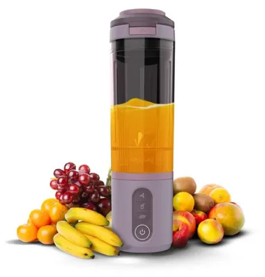Produktbild von Cecotec Personal Blender Power Titanium Shake2Go Candy. 180 W, BPA-freier Tritan-Becher 600 ml, 3 Automatikprogramme.