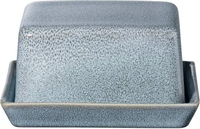 Produktbild von Stilvolle Sammlung kleiner Butterdosen - halbe Stücke perfekt aufbewahren, superweißem Keramik/Porzellan in vielen Varianten ASA denim ( L 11 cm H 6 cm )