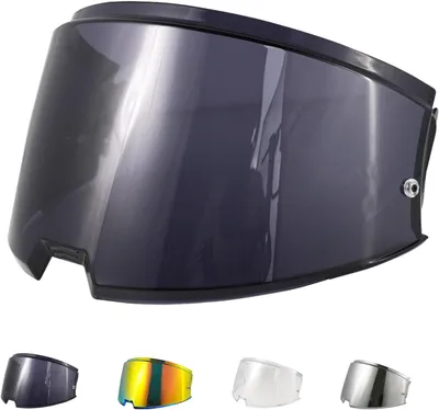 Produktbild von Helmvisor FF906 VORFEHLER FLUPSCHLUSS HEHRMET, MOTOCLE VISOR, ABSCHÄFTIGUNG VON WIND -Schutzlinsen (schwarz)
