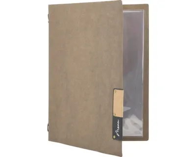 Produktbild von Speisekarte Nature DIN A4 braun