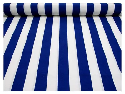 Produktbild von Stoffe Meterware (blaue Streifen, 1,45 x 2,80 m)