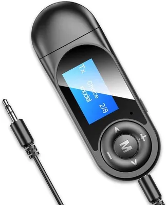 Produktbild von Bluetooth 5.0 USB Sender - Wireless Audio Adapter - 3,5 mm AUX - ideal für TV und PC - m-shop