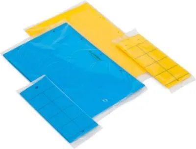 Produktbild von Blautafeln & Gelbtafeln 12 x 5 cm – Set mit 10 Stück zur Pflanzenpflege