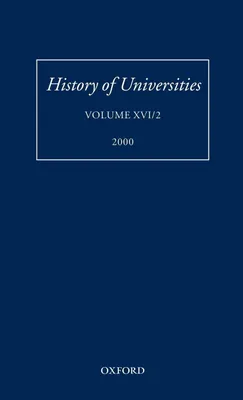 Produktbild von History of Universities
