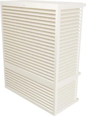 Produktbild von DECOCLIM Aluminium Schutzgehäuse RAL9001 Option XXL, Innenmaße: H 1700 x W 1310 x D 650-800