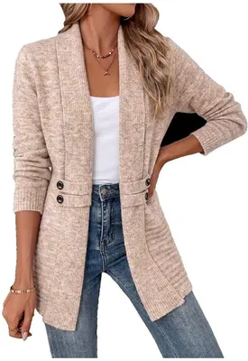 Productafbeelding van Currero Cardigan Dames Havermout L