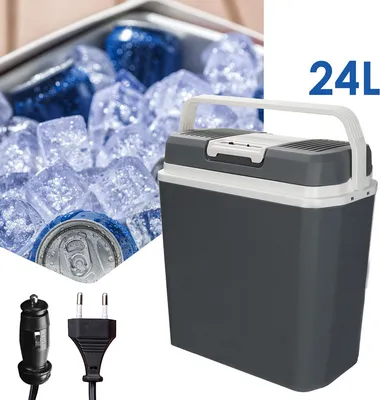 Zdjęcie produktu dla Jiubiaz 24-litrowe pudełko chłodzące 2w1 Elektryczna torba chłodząca Izolowana torba Termobox Utrzymuj ciepło pudełko Kemping samochodowy Termiczne pudełko chłodzące