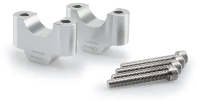 Produktbild von PUIG 20309P Lenkererhöhungen  passend fuer UNIVERSAL UNIVERSAL Silber