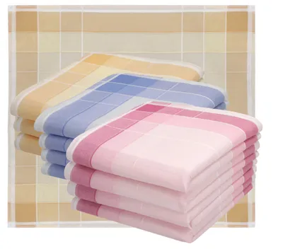 Produktbild von Betz 12 Stück Damen Stoff Taschentücher Set Selma Größe ca. 28x28 cm 100% Baumwolle Farbe - Dessin 2 Selma