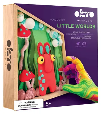 Obrázok produktu pre Penová hlina Okto Mommy troll 20031 Viacfarebná 21 x 21 x 5 cm