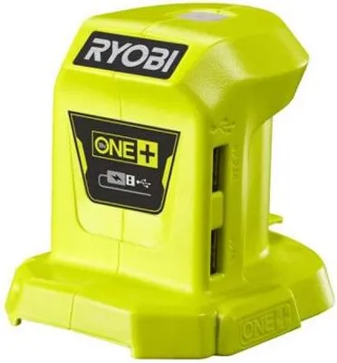 Zdjęcie produktu dla Ładowarka USB, 18 V ONE+, 2 porty USB, do ładowania za pomocą akumulatora ONE+, R18USB-0