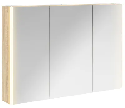 Obrázek produktu pro Koupelnová zrcadlová skříň Sonoma dub 103,5 x 15,5 x 70 cm
