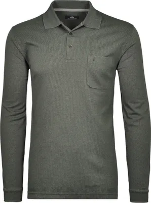 Ragman Langarm-T-Shirt langarm in grau