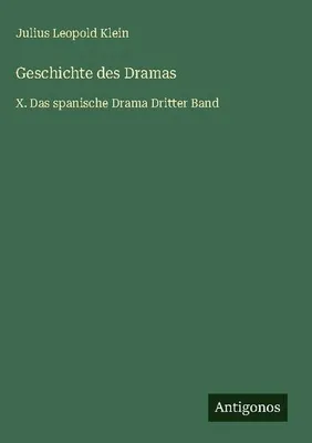 Produktbild von Geschichte des Dramas