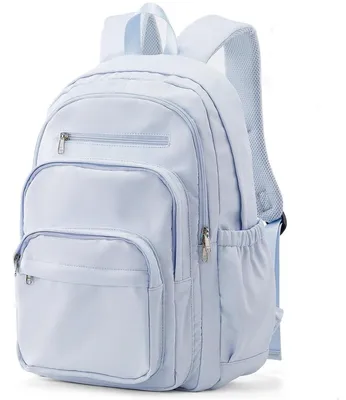 Obrázok produktu pre Školský batoh pre tínedžrov, modrá farba, vhodný pre chlapcov, s priestorom pre 16,3-palcový notebook