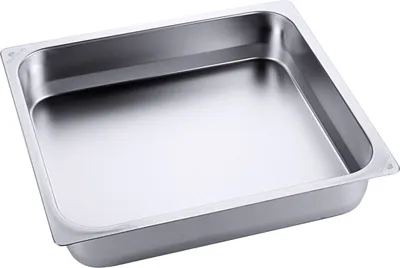 Produktbild von Konvektomatenblech, Backblech, Edelstahl, GN 2/3, Tiefe wählbar : GN 2/3, 65 mm Variante: GN 2/3, 65 mm