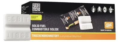 Produktbild von ESBIT 00182700, Fuel tablet, Weiß, Deutschland, 27 g, 80 mm, 70 mm