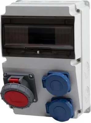 Immagine prodotto di LAGO IP65 10M Distributore - 16A/5P, prese 2x230V