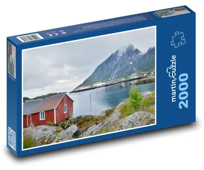 Obrázok produktu pre Puzzle 2000 Lofoty - hory a more - martinpuzzle