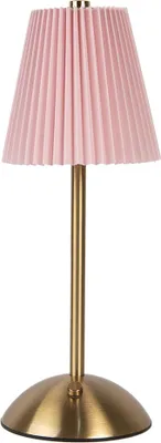 Immagine prodotto di Clayre & Eef Lampada da tavolo Ø 12x30 cm Metallo rosa