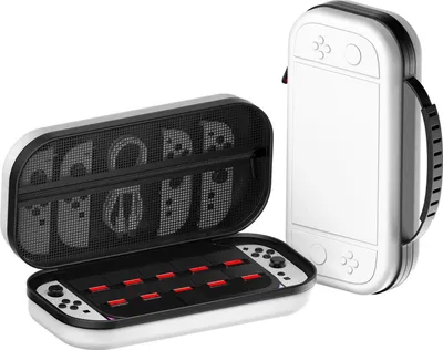 Image de Pour Nintendo Switch 2 Console Sac de rangement Transport Sac à main Blanc