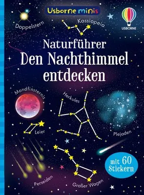 Zdjęcie produktu dla Usborne Minis Naturführer: Den Nachthimmel entdecken