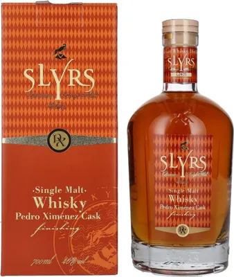 Image de Slyrs Single Malt Whisky Pedro Ximénez Cask Finish 46% Vol. 0,7l en boîte cadeau