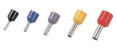 Produktbild von Intercable Aderendhülse ICIAE158K kurzschlusssicher 1,5qmm 8mm schwarz 100 Stk