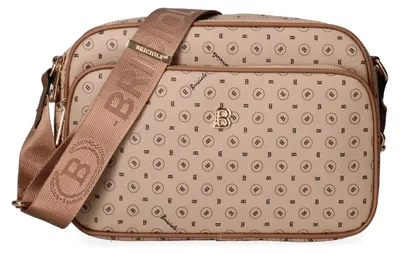 Immagine prodotto di Borsa a tracolla da donna con zip e scomparti organizzati, disponibile nei colori nero e marrone