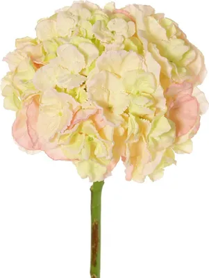 Produktbild von artplants.de Deko Hortensie LIRLAFY, grün-rosa, 65cm, Ø20cm - Kunst Hydrangea